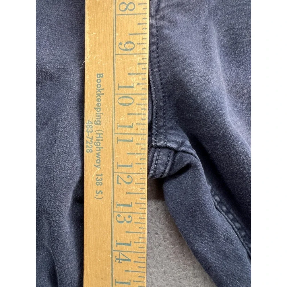 Banana Republic Pants Mens 36x30 The Traveler Slim Navy Blue Cotton Stretch